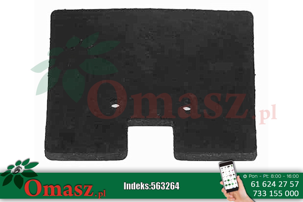 Łopatka gumowa przenośnika Claas 64264473