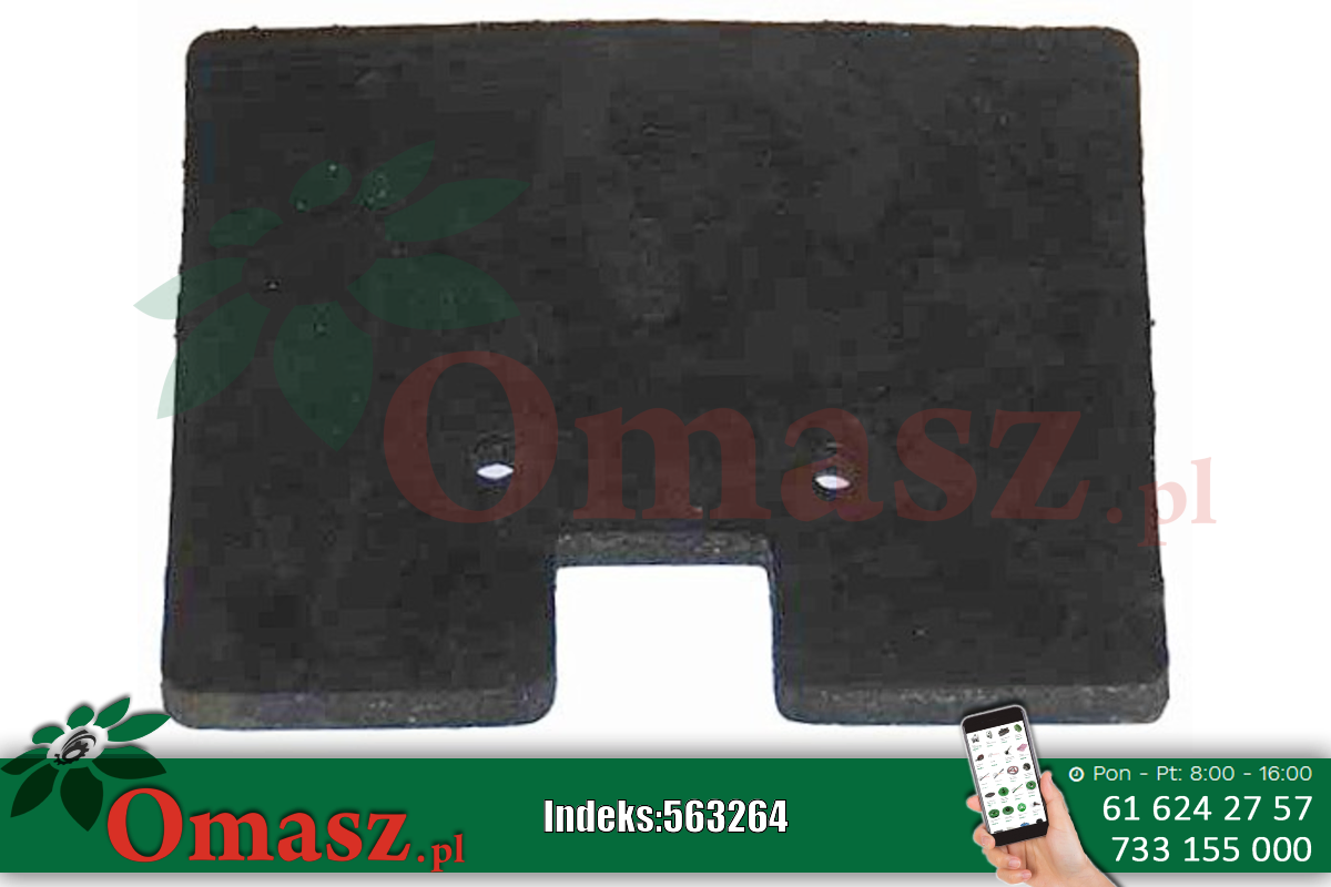 Łopatka gumowa przenośnika Claas 64264473