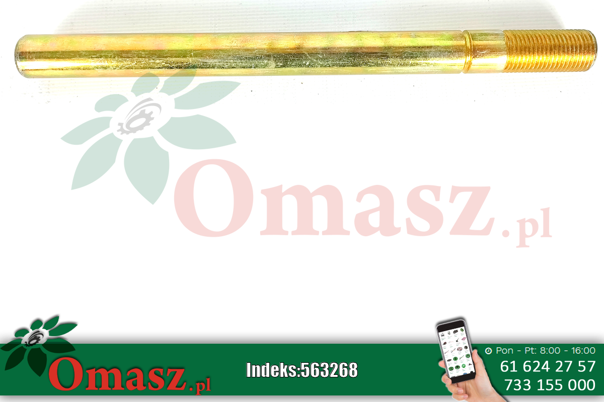 Palec bębna ślimaka nagarniacza 16*210 Claas 603759