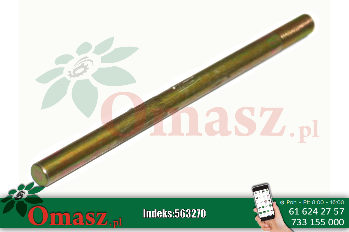 Palec bębna ślimaka nagarniacza 12*210 Claas 676143