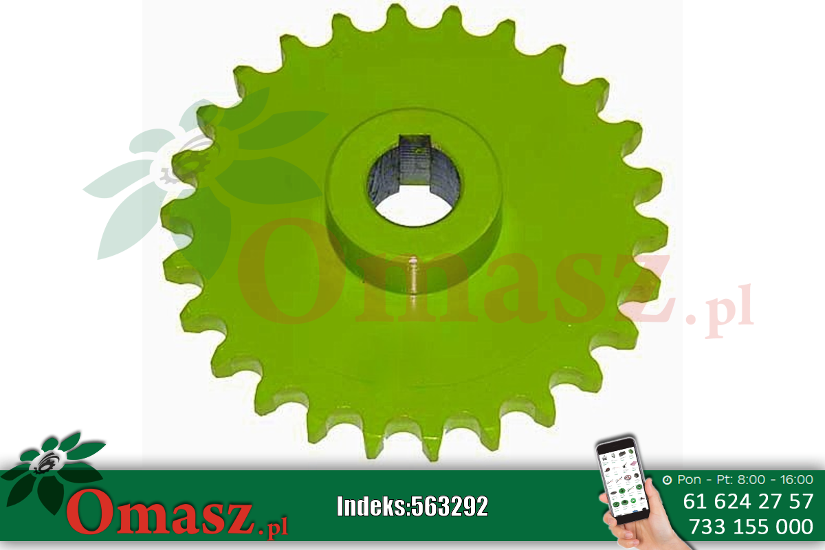 Koło zębate Z-26, otwór 30mm kombajn Claas 619549-600