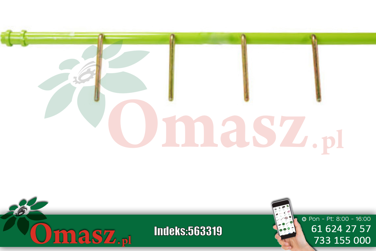 Rurka hedera 1830/2,60 Claas 610468