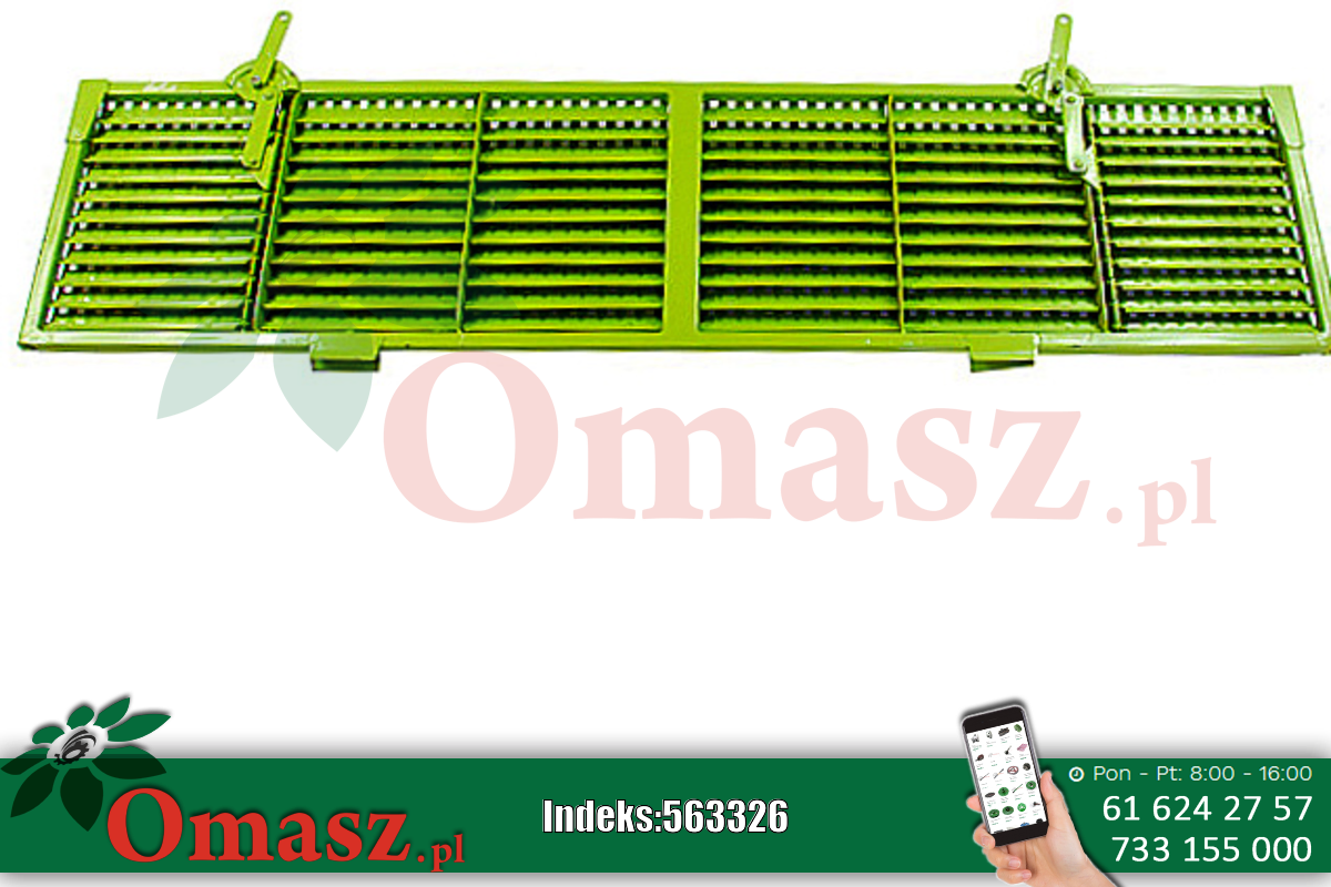 Sito żaluzjowe końcowe Claas 678002