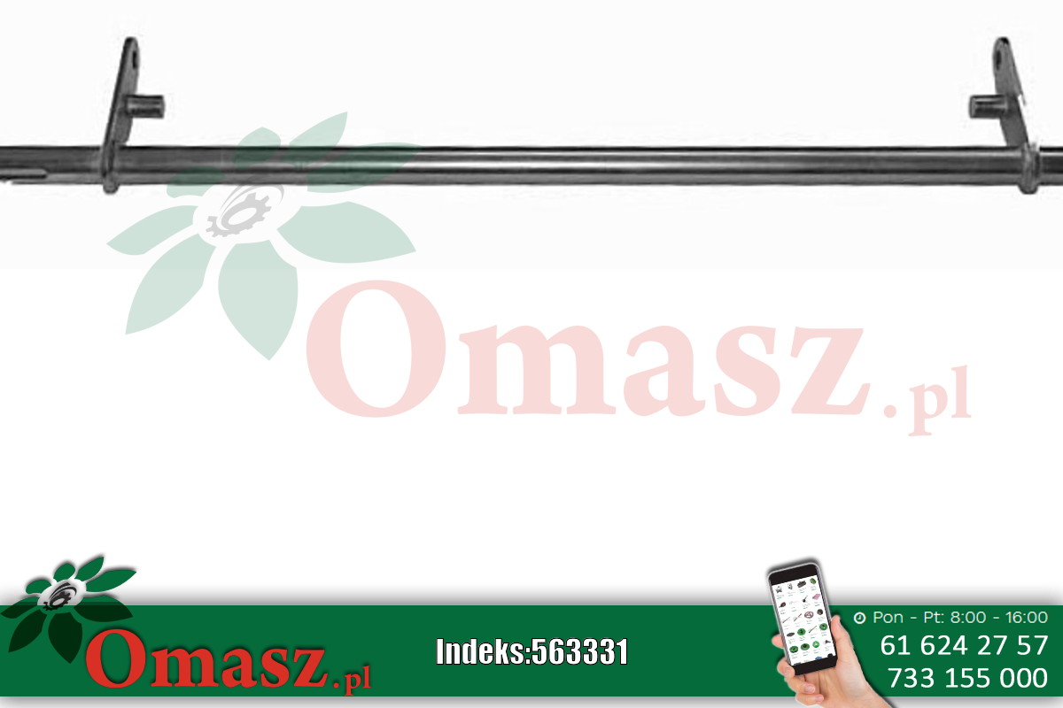 Wałek podsiewacza Claas 705124