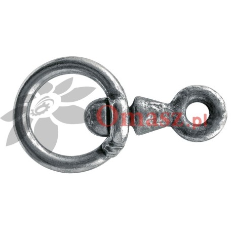 Okrętka łańcucha z kółkiem ocynkowana fi 6 5803241050