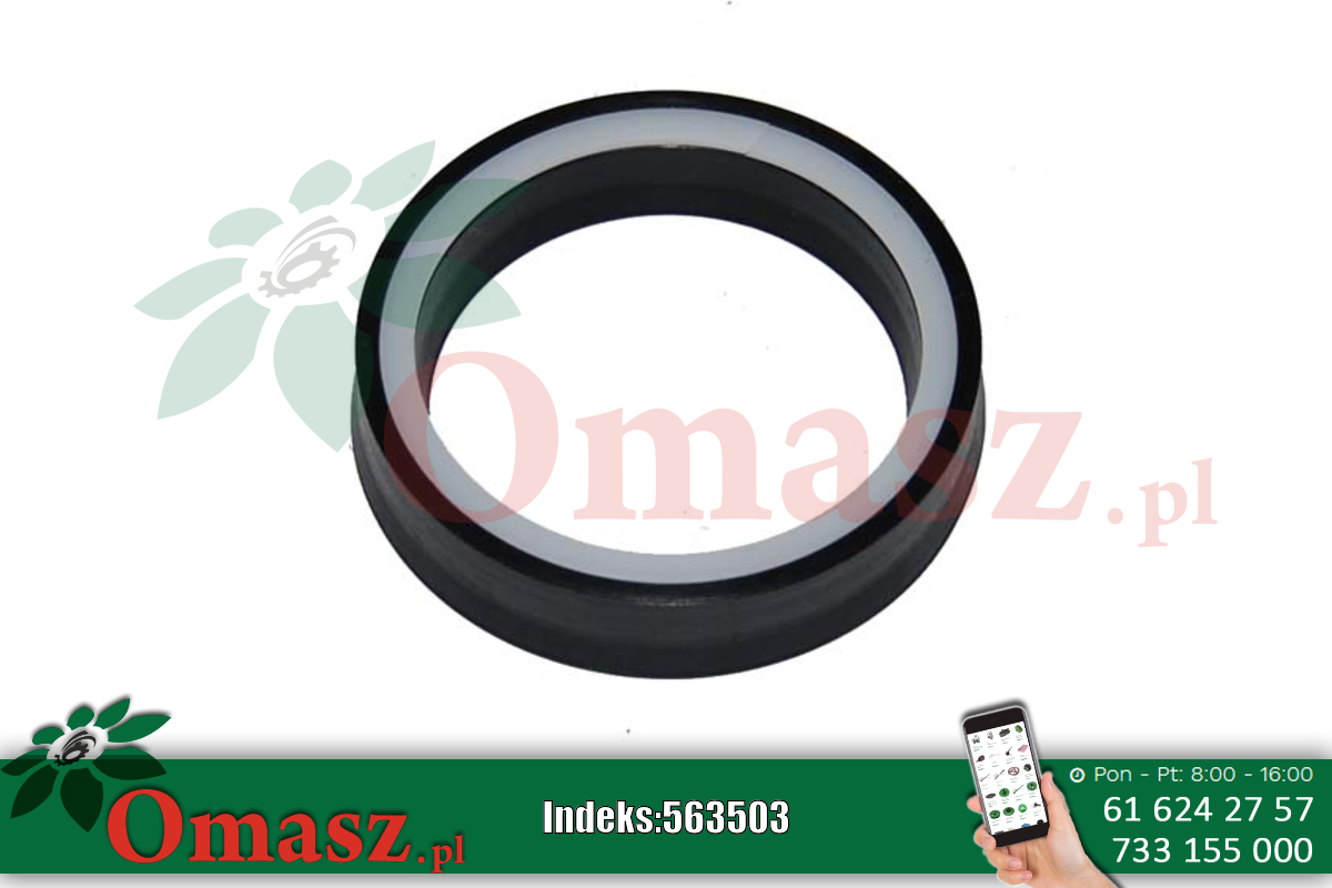 Pierścień uszczelniający siłownika przyrządu żniwnego Claas 712373.01