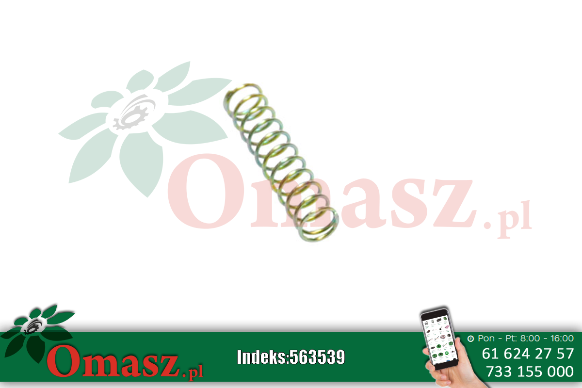 Sprężyna bloku zaworowego Claas 767125