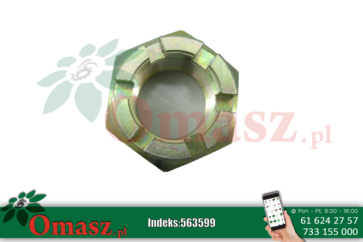 JAG06-0111 Nakrętka wałka Claas 624157