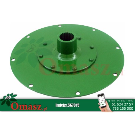 Tarcza przeciążeniowa drobny frez John Deere AZ22756