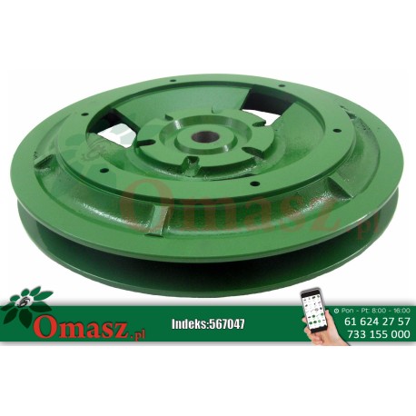 Koło pasowe napędu hedera John Deere Z10048