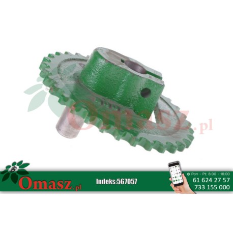 Koło zębate napędu podsiewacza z-33 John Deere Z10011