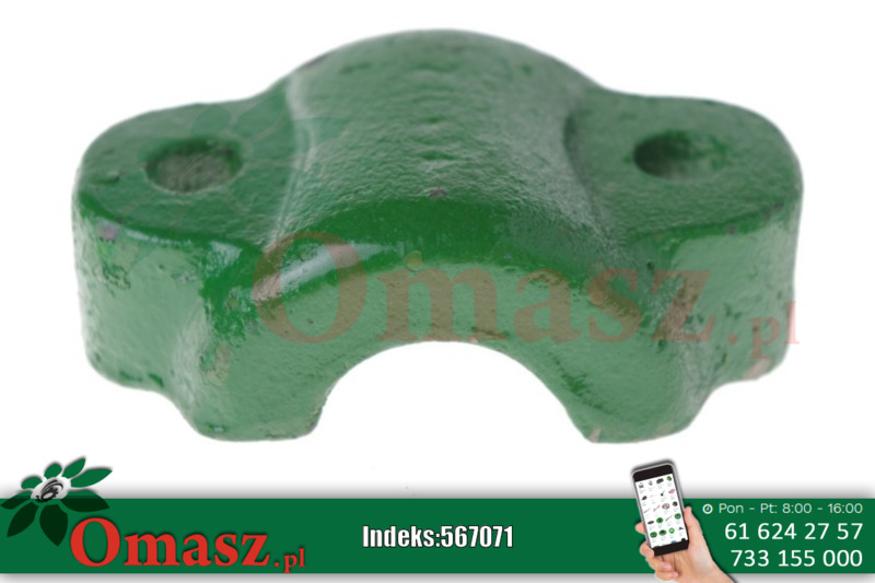 Obudowa odbojnika gumowego kombajn John Deere Z10634