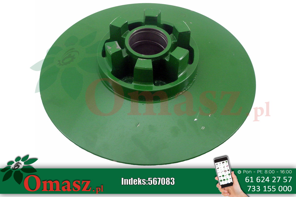 Połówka koła młocarni ruchoma John Deere Z10769