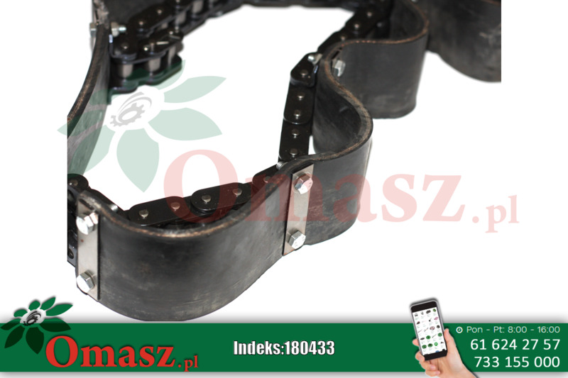 Łańcuch 12A-1 GL 10*A2K3 z gumą, 60 ogniw