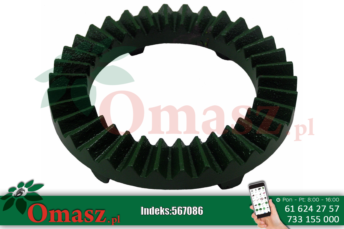 Tarcza pierścień sprzęgła przeciążeniowego John Deere Z10847