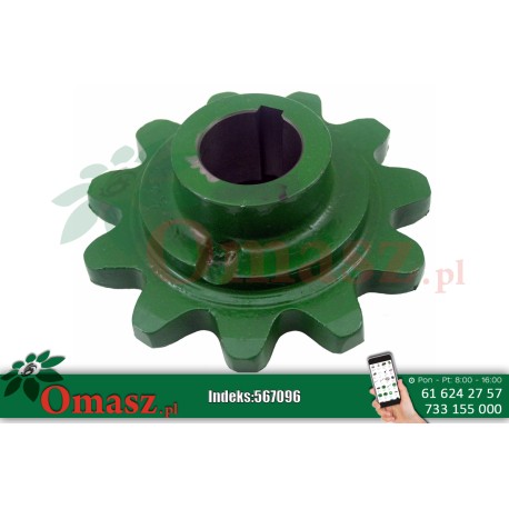 Koło zebate przenośnika pochyłego Z-11 fi 40mm John Deere