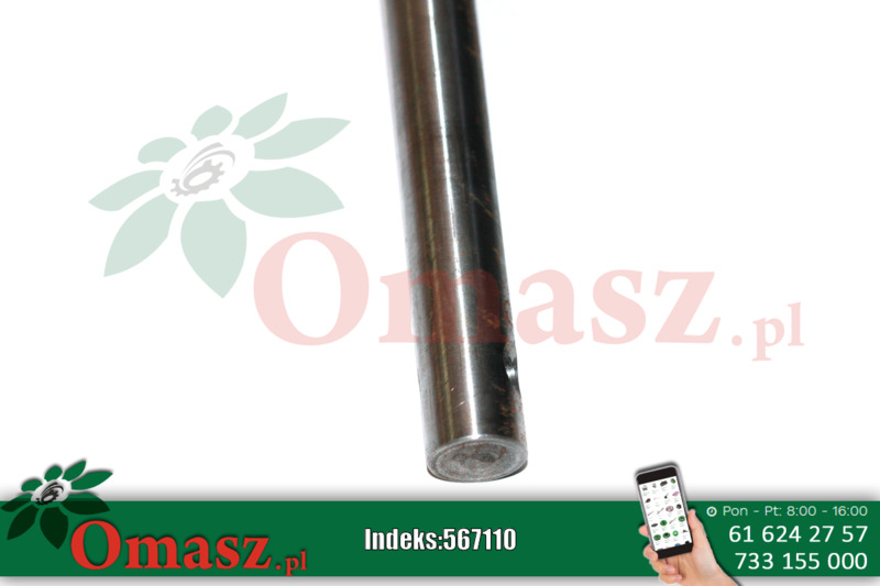 Wałek zawieszenia palcowego świdra John Deere Z21482