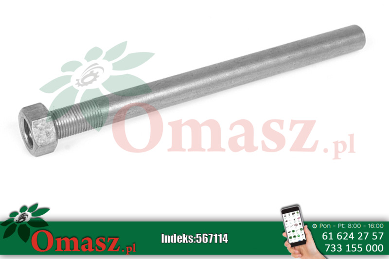 Palec nagarniacza bębna ślimaka John Deere Z26570