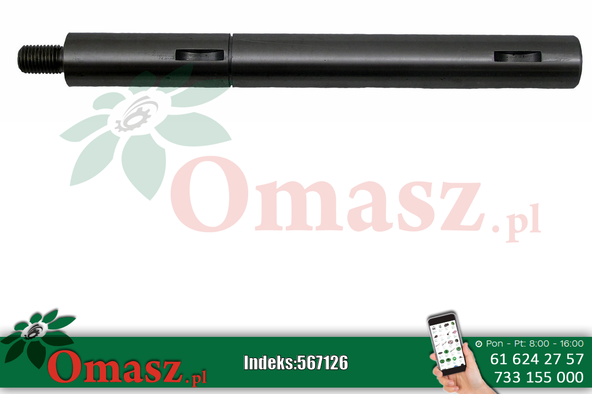 Wałek wariatora wialni John Deere Z32102