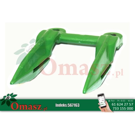 Palec - bagnet podwójny kombajnu John Deere H61954.124