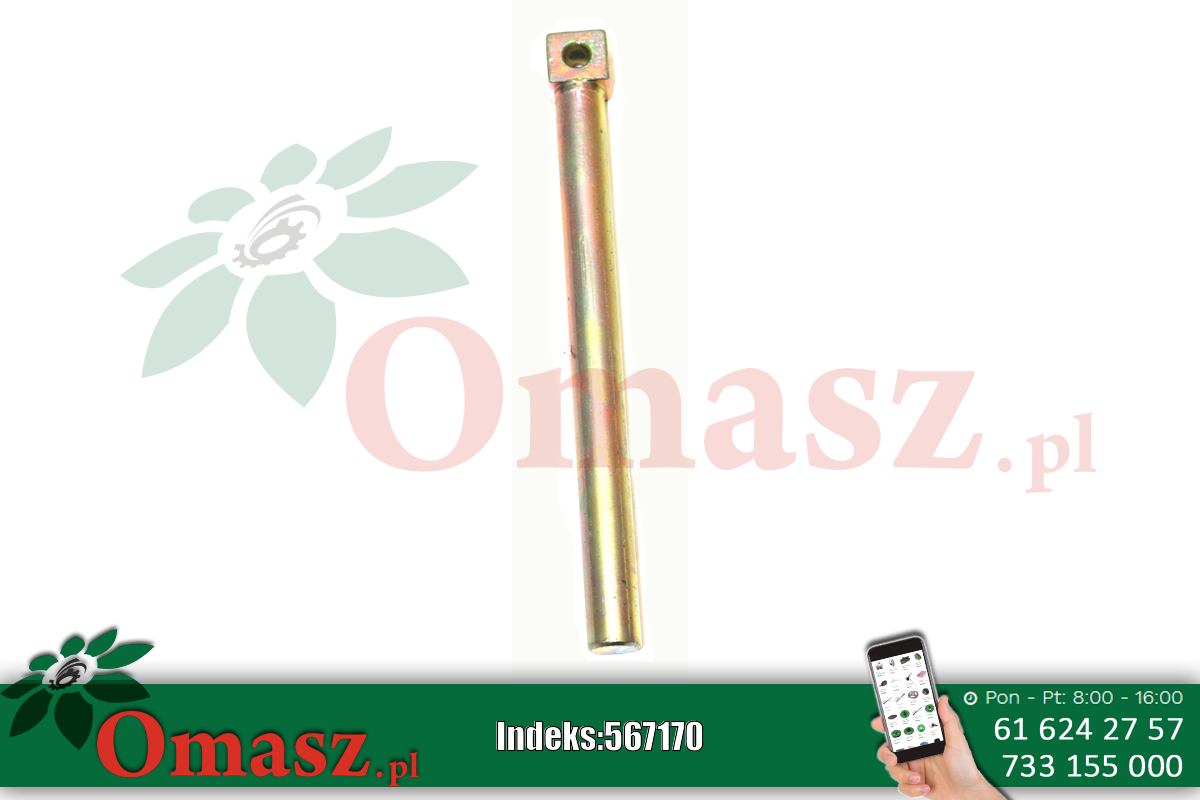 Palec podajnika ślimakowego kombajnu John Deere Z11366