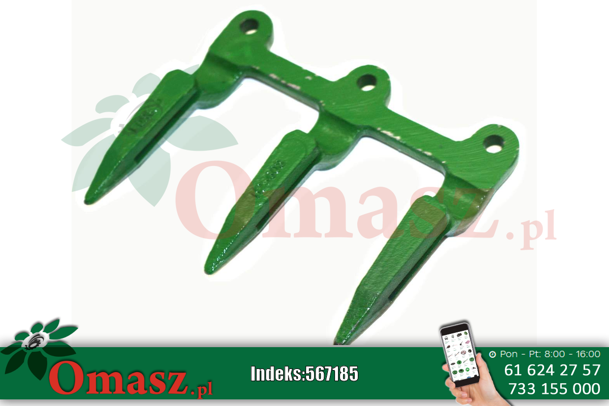 Palec - bagnet potrójny John Deere H25603