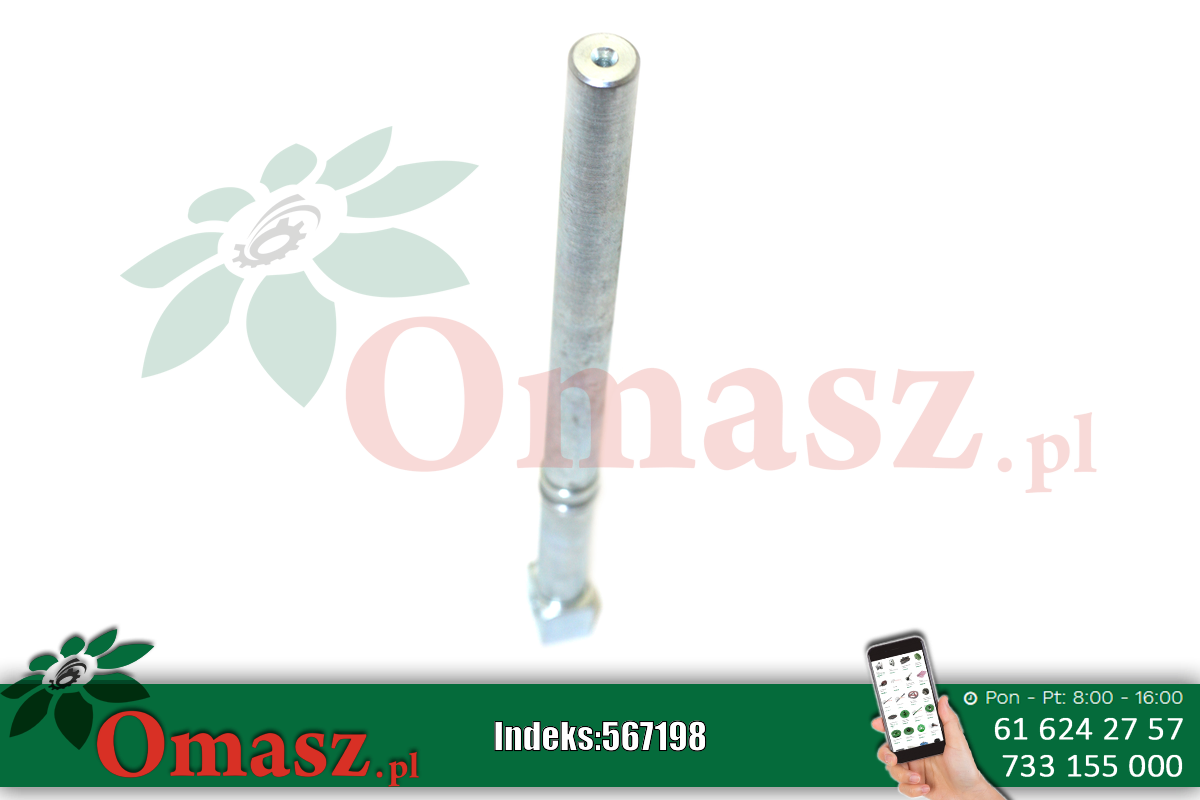 Palec nagarniacza bębna ślimaka John Deere H102724