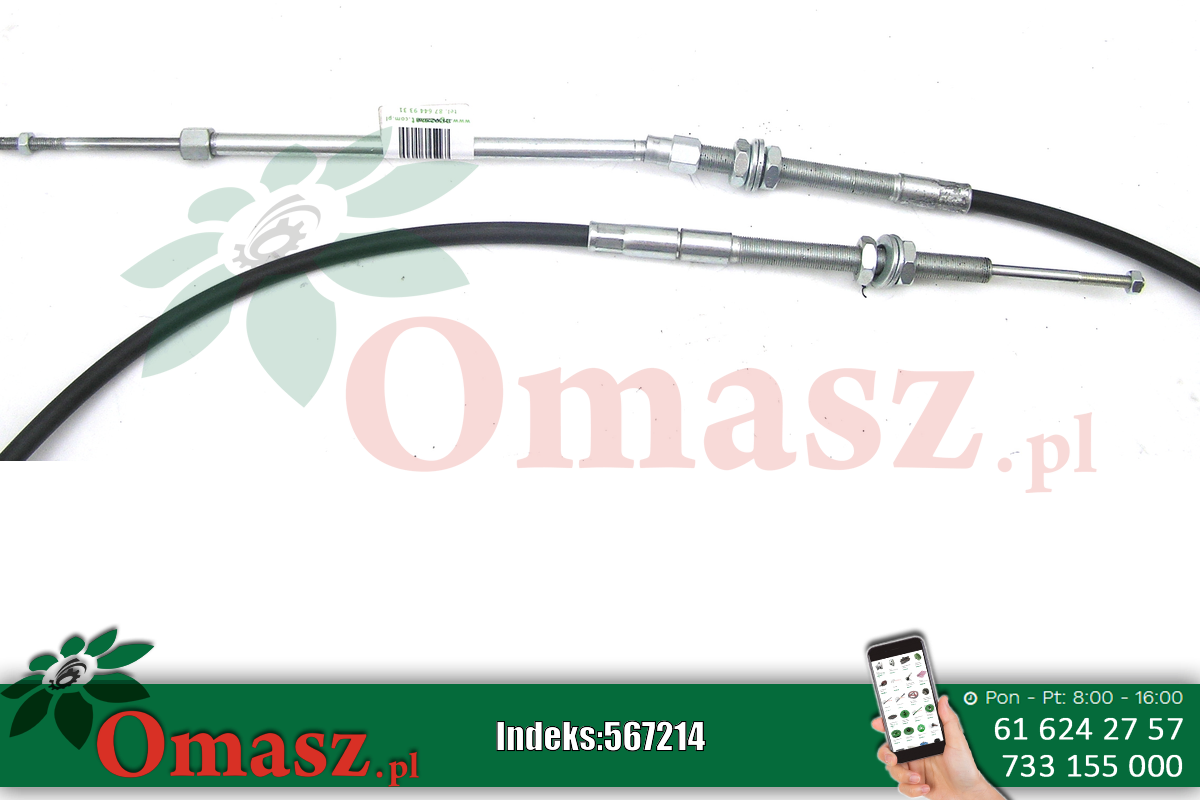 Linka zmiany biegów John Deere 2520mm AZ29788