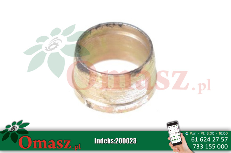 Pierścień zaciskowy *12,5 16-10PN137