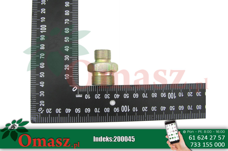 Złącze hydrauliczne BB 18/24*1,5
