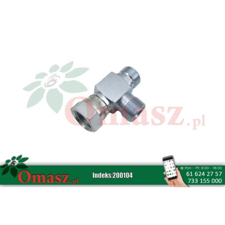 Złącze hydrauliczne trójnik ABB 3*18