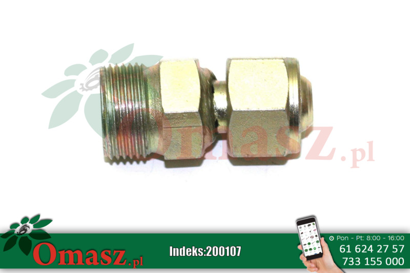Złącze hydrauliczne AB 16,5/22 (3/8*22)