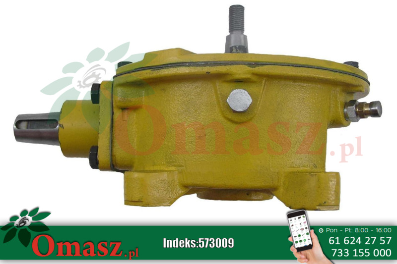 Przekładnia napędu kosy kompletna New Holland 80374083
