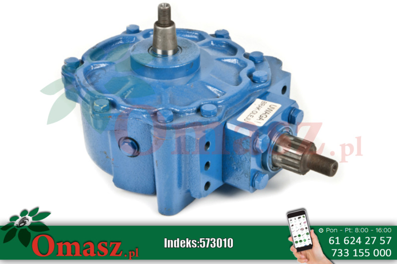 Przekładnia napędu kosy kompletna New Holland 80747972
