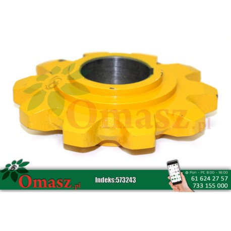 Koło zębate przenośnika pochylego, Z-10, fi 50, New Holland 84038625