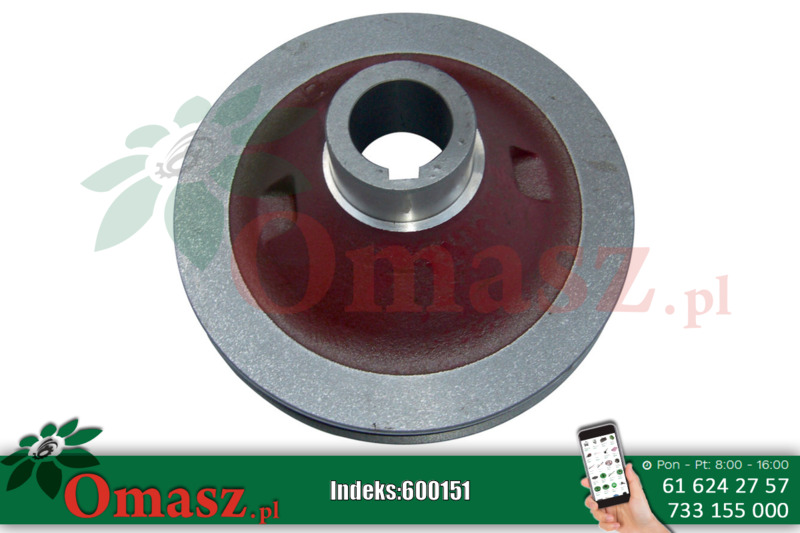 Koło pasowe wału na uszczelniacz Ursus C-360 50/50-324/2