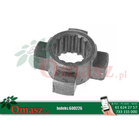 Krzyżak przesuwny sprzęgła pompy hydraulicznej Ursus C-360 50/54-644/0