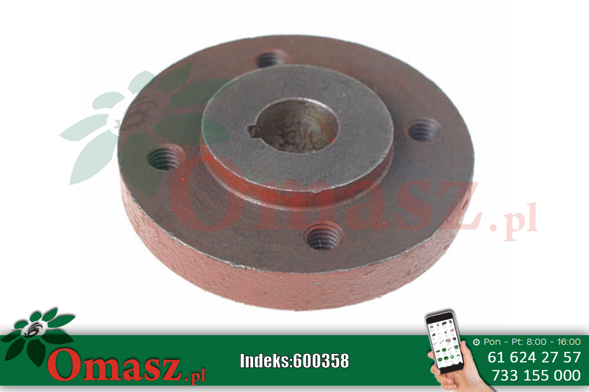 Piasta pompy wody żeliwna Ursus C-360 50/40-611/0