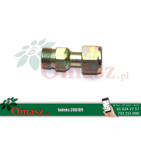 Złącze hydrauliczne AB 16,5/18 (3/8*18)