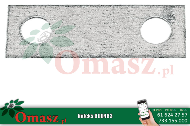 Podkładka przeciwwagi przeciwciężaru wału Ursus 50/50-304/0