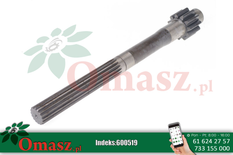Półoś zwolnicy Z-11 nowy typ Ursus C-360 50/82-822/0