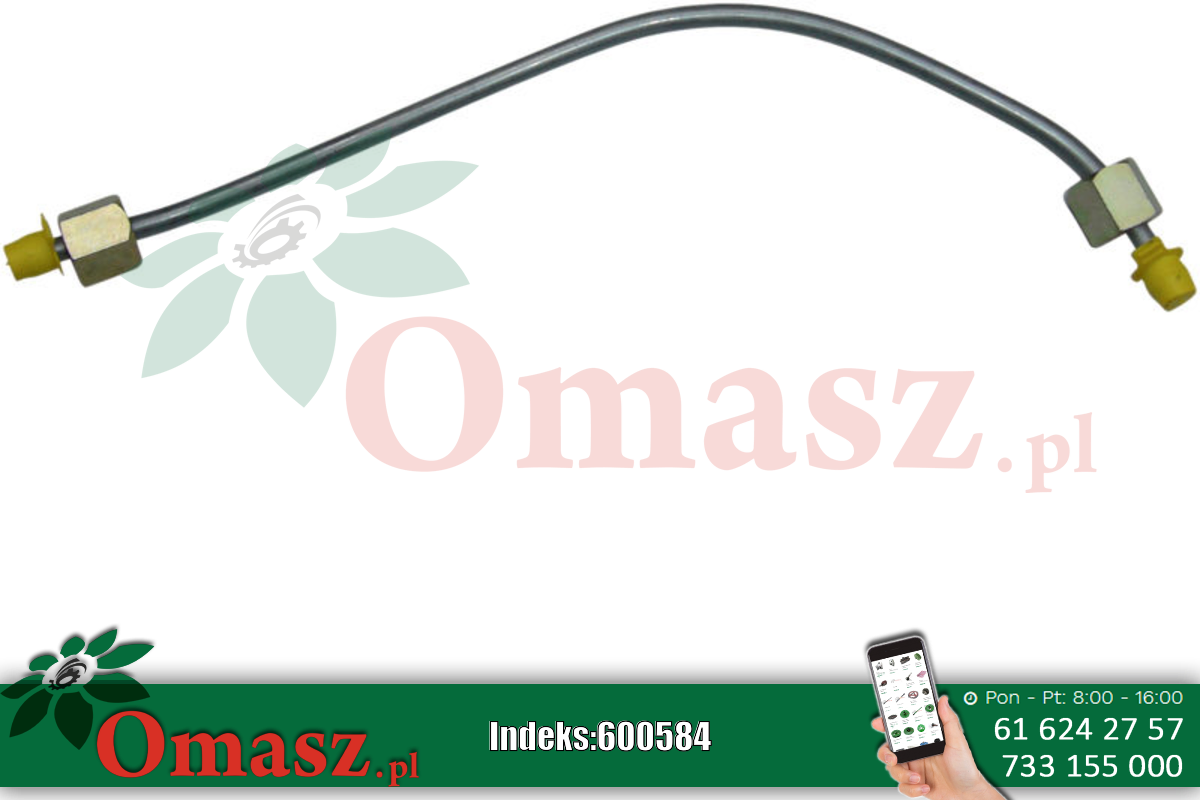 Przewód wysokiego ciśnienia 4 cylindrowy Ursus C-360 46/40-870/0