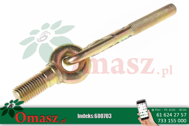 Śruba oczkowa łańcucha bocznego 46/55-051/0 Ursus C-360