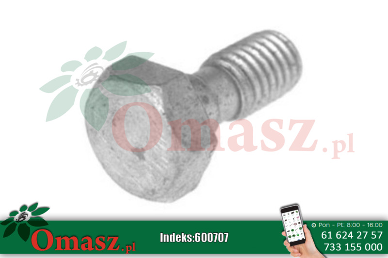Śruba pokrywy bocznej bloku silnika Ursus C-360 50/40-220/0