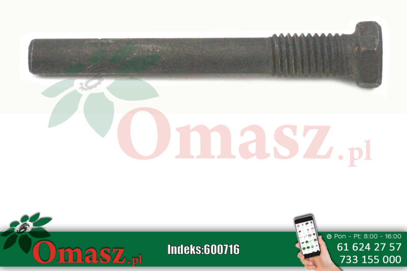 Śruba ustalająca oś koła wstecznego biegu Ursus C-360 50/41-806/0
