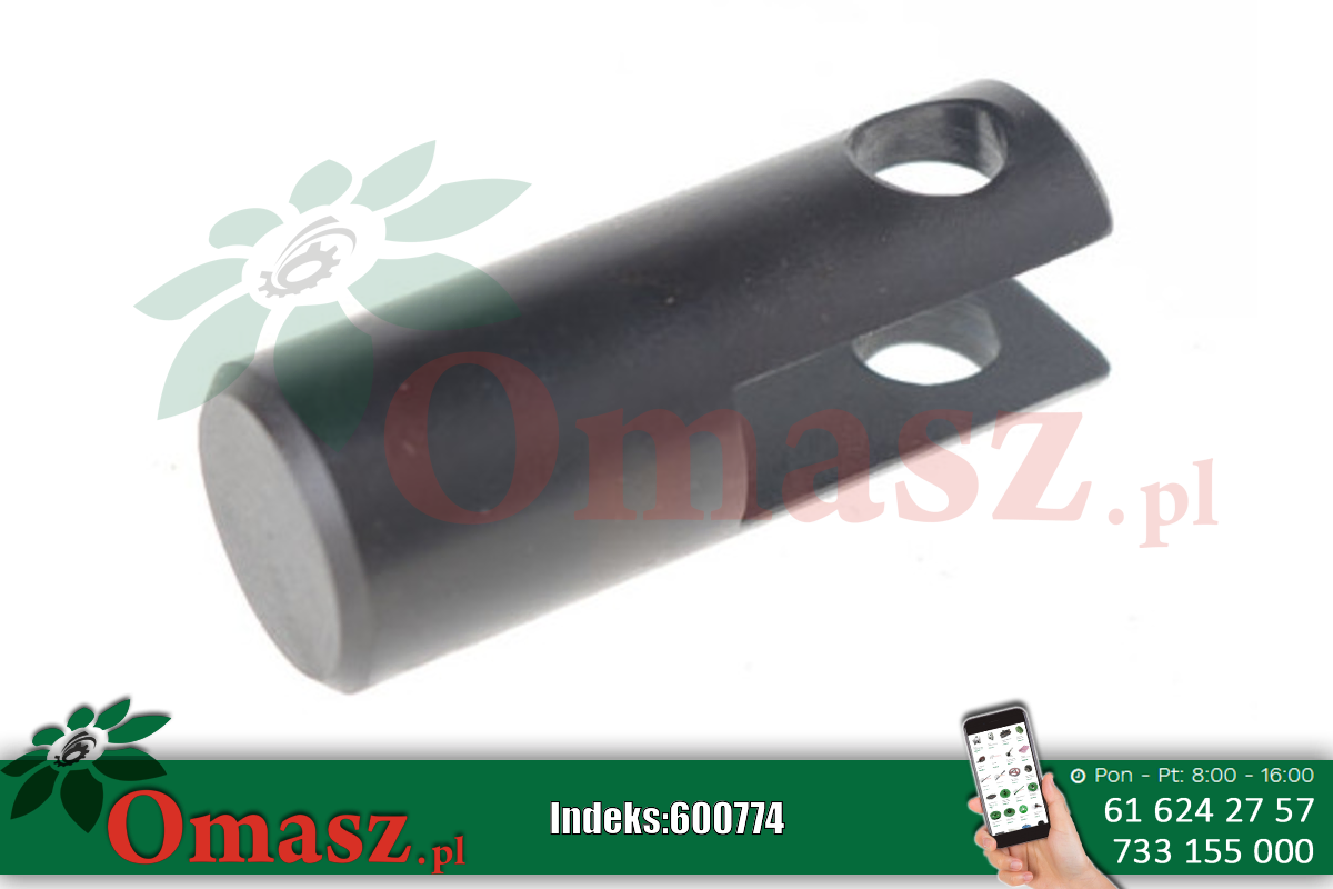 Sworzeń zderzaka mechanizmu podnośnika Ursus C-360 50/58-236/0