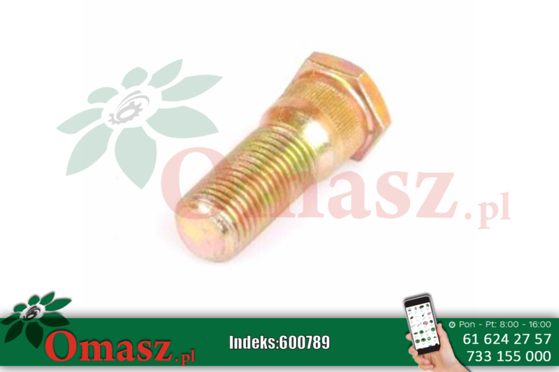 Szpilka koła przedniego M14x1,5 hartowana Ursus C-360 50/01-554/0