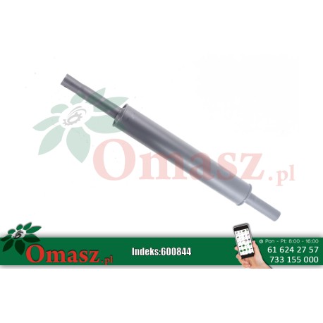 Tłumik okrągły malowany długi 46/41-400/0