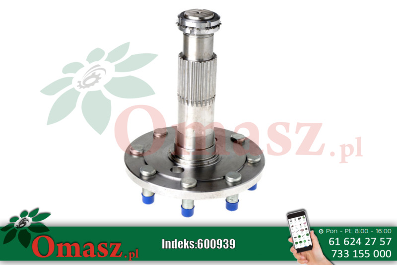 Wał koła Ursus C-360 ze szpilkami 50/42-807/3