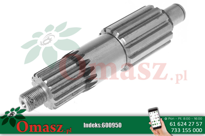 Wałek koła atakującego nowy typ Ursus C-360 50/82-502/0